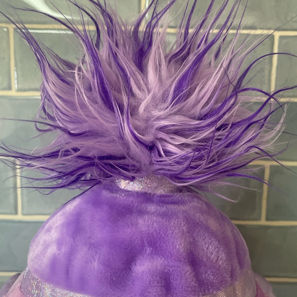 Kellytoy Purple and Pink Plush Unicorn - Picture 6 of 11